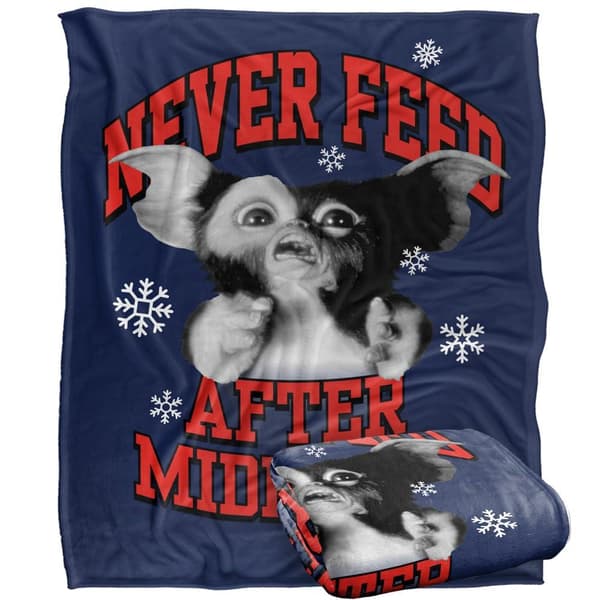 Gremlins Gizmo Never Feed After Midnight Blanket