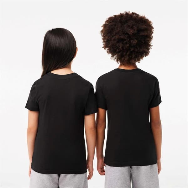 Lacoste Barn/Kids Basic Broderad Regular T-shirt