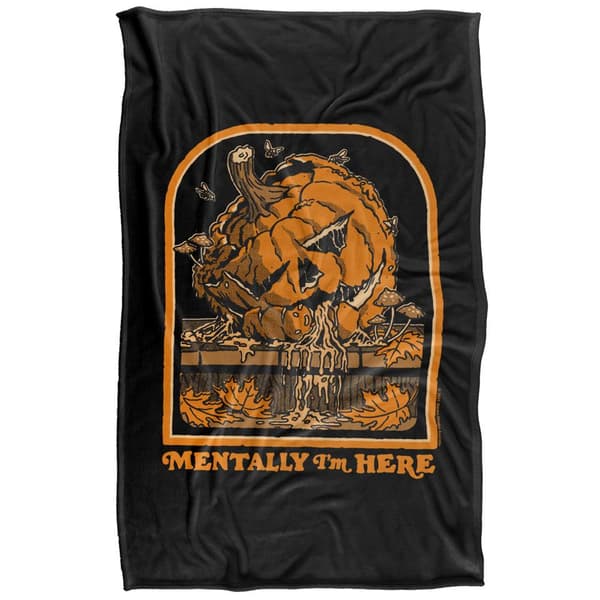 Steven Rhodes Mentally I´m Here Soft Touch Blanket