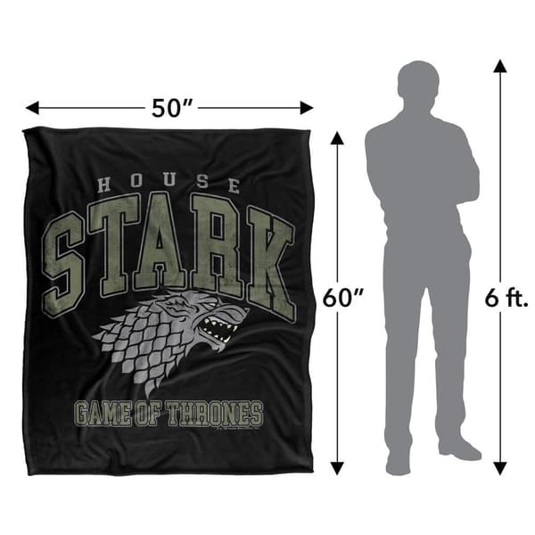 Game Of Thrones House Stark Varsity Polyesterfilt