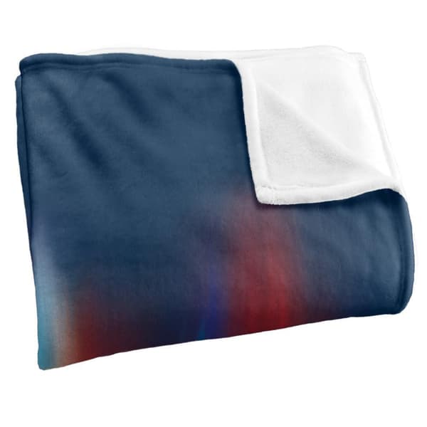 Superman 2025 Glow Logo Soft Touch Blanket