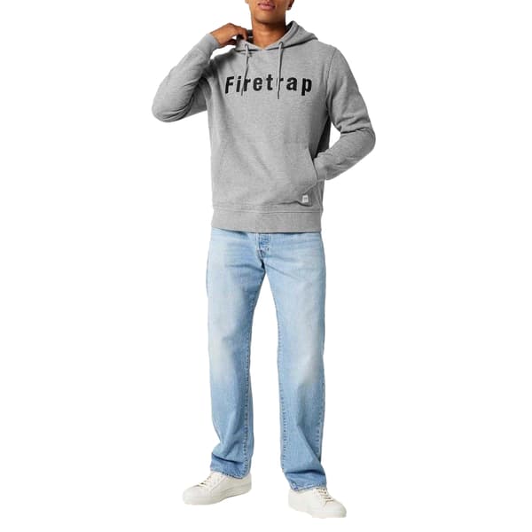 Firetrap Miesten Graafinen Fleecetakki