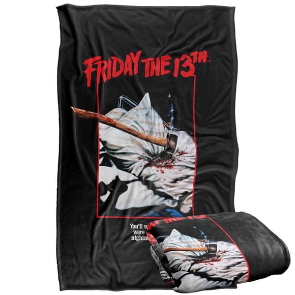 Friday The 13th Axe Soft Touch Blanket
