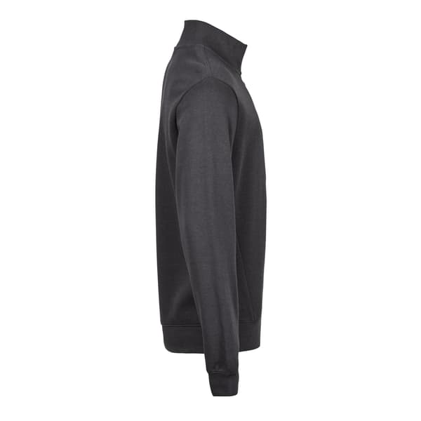 Tee Jays Herr Ribbad Interlock Half Zip Sweatshirt