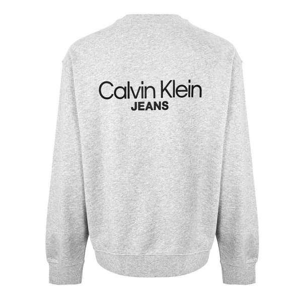 Calvin Klein Mens Crew Neck Regular Sweatshirt