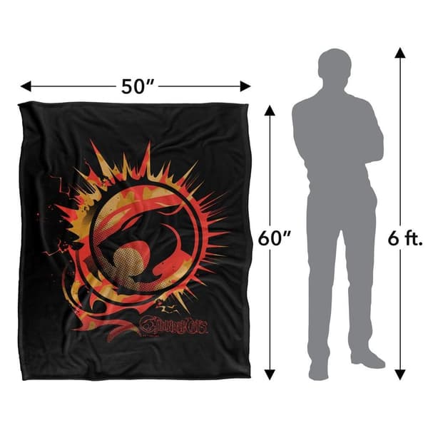 Thundercats Fire Logo Soft Touch Blanket