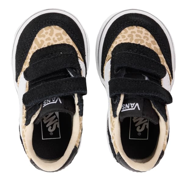 Vans Toddler VanAct Brooklyn Leopard Print Suede Trainers