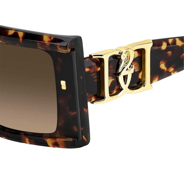 DSquared2 Womens/Ladies Flat Top Rectangular Sunglasses