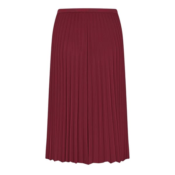 Lacoste Dam/Kvinnor Plisserad Polyester Midi Kjol