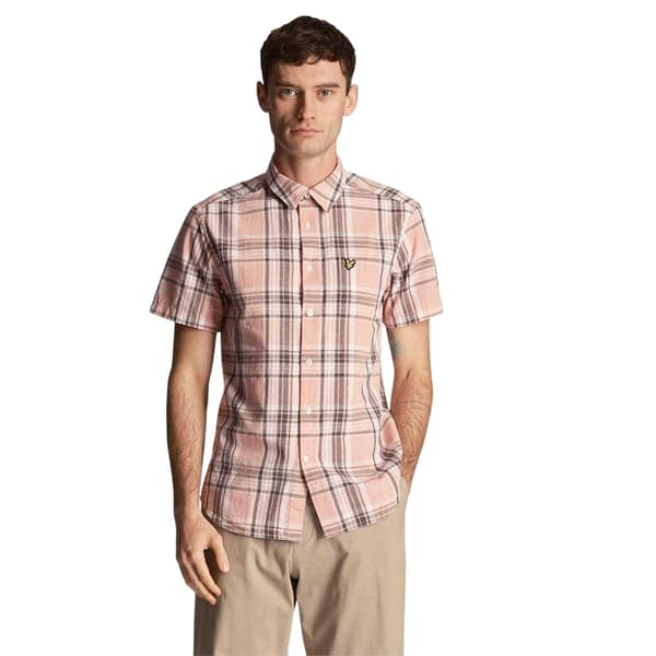 Lyle & Scott Kortærmet skjorte til mænd