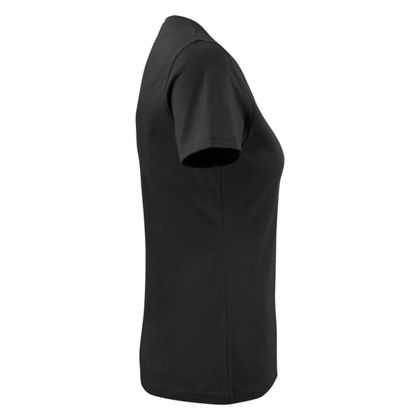 Printer Dam T-shirt med V-ringning