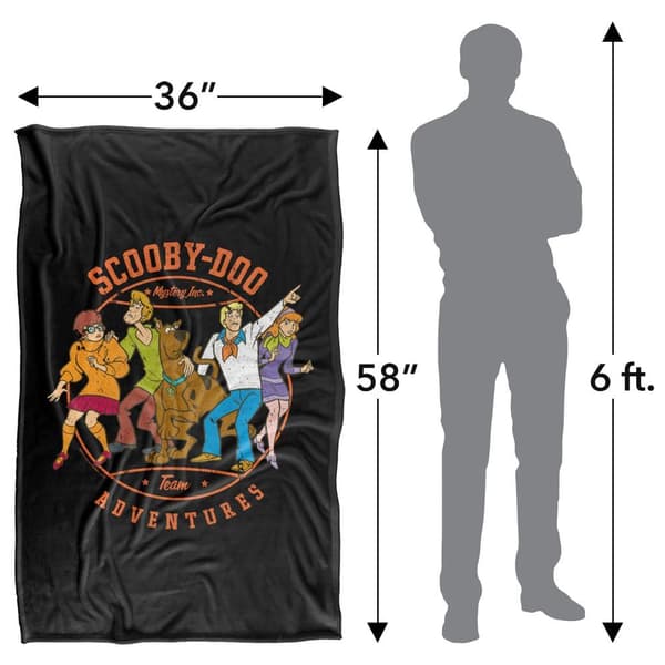 Scooby Doo Adventures Supersoft Blanket