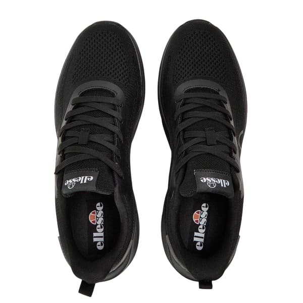 Ellesse Mens Como Leather Flat Trainers