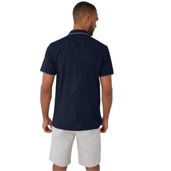 Threadbare Mens Burnley Short-Sleeved Shirt