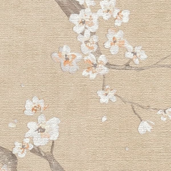 AS Creation Cherry Blossom Textured Wallpaper