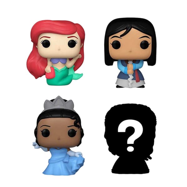 Disney Princess Minifigurer (4-pack)