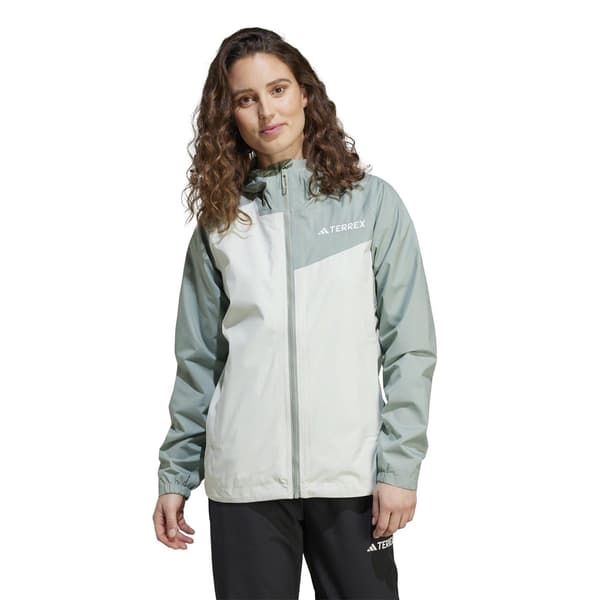 Adidas Dam Terrex Tvåfärgad Rain.RDY Jacka