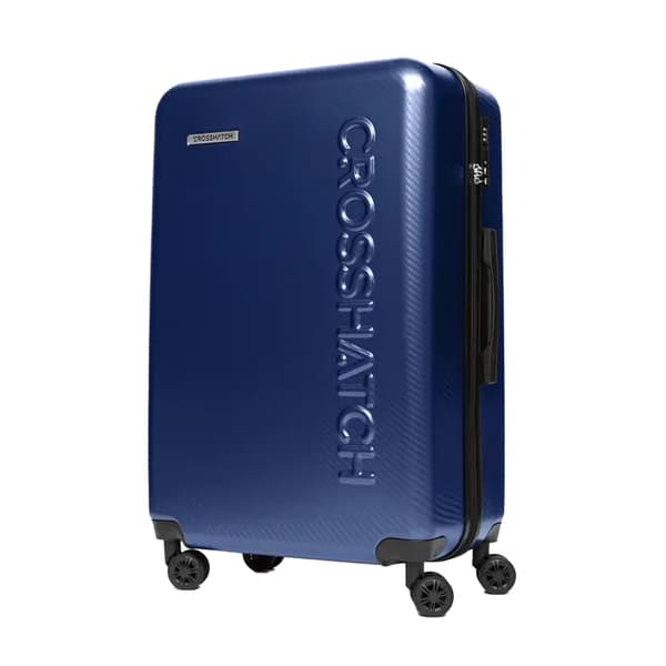 Crosshatch Escapade Embossed 4 Wheeled Suitcase (Pack Of 3)