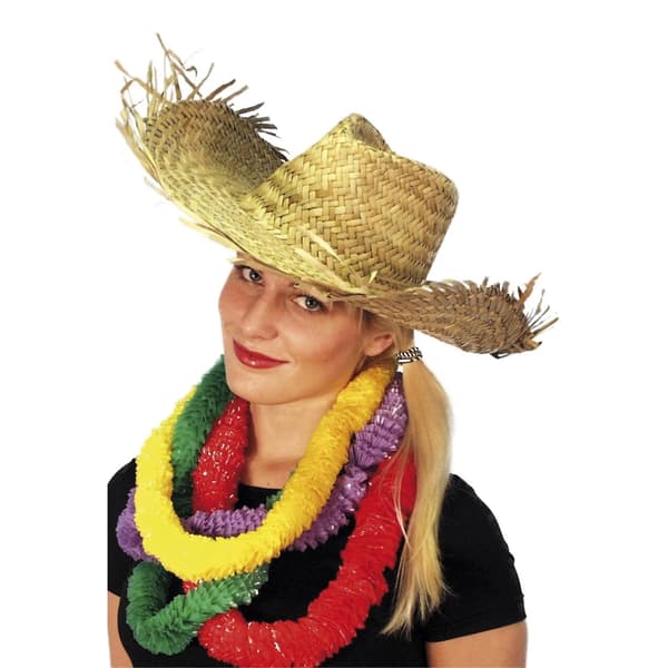 Smiffys Hawaiiansk Strådräktshatt