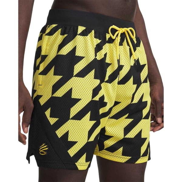 Under Armour Herr Curry Houndstooth Basketshorts