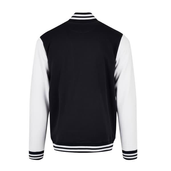 Build Your Brand Mens Basic College Jacket
