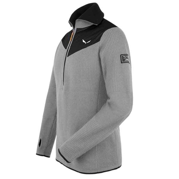 Salewa Herr Zip Neck Slim Fleecetröja