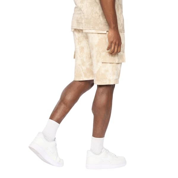 Crosshatch Herr Bardon Camo Cargo Shorts