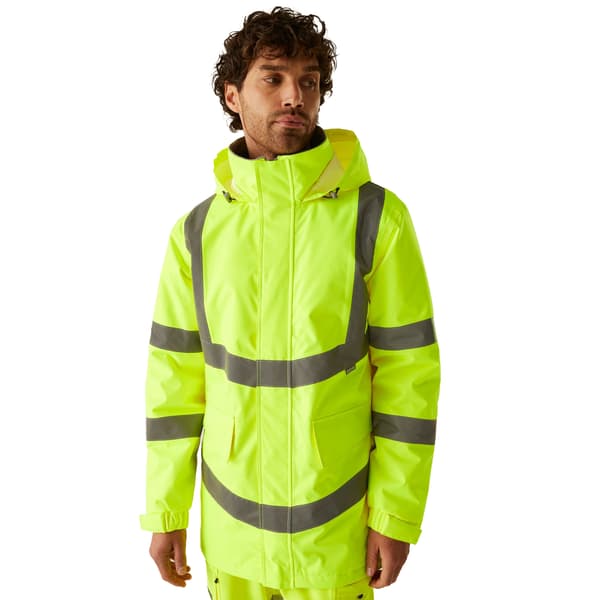 Regatta Herr Pro Contract Dover Hi-Vis Parkas