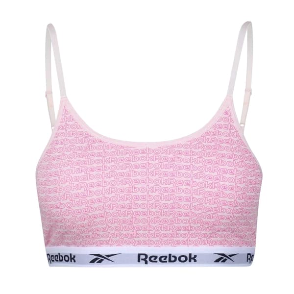 Reebok Dam/Kvinnor Alta Repeat Logo Croppad Topp