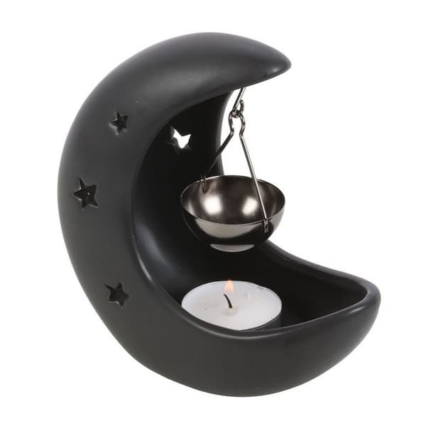 Something Different Crescent Moon Hanging Oil Burner