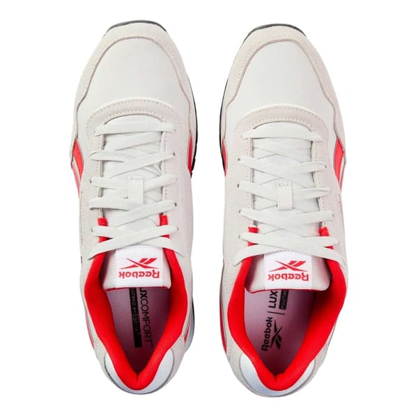 Reebok Mens Glide Leather Flat Trainers