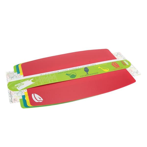 Apollo Flexibla Skärmattor / Skärbräda 4-pack