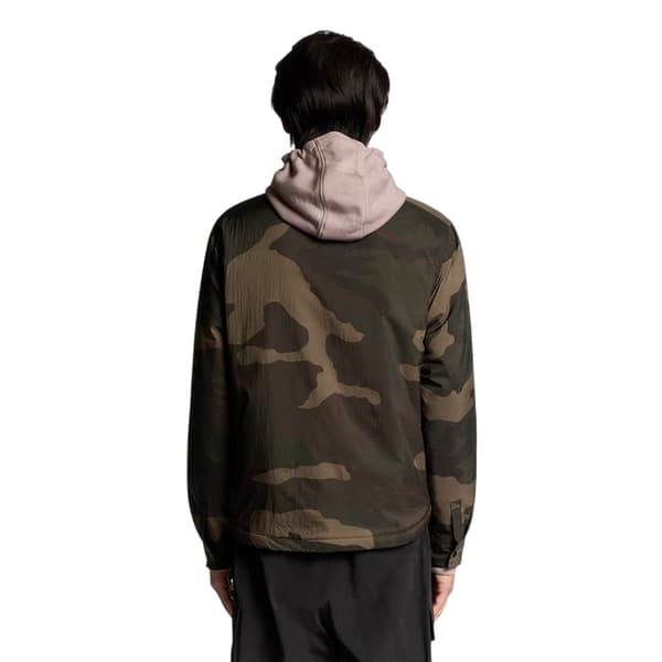 Lyle & Scott Herrskjorta i kamouflagebomull