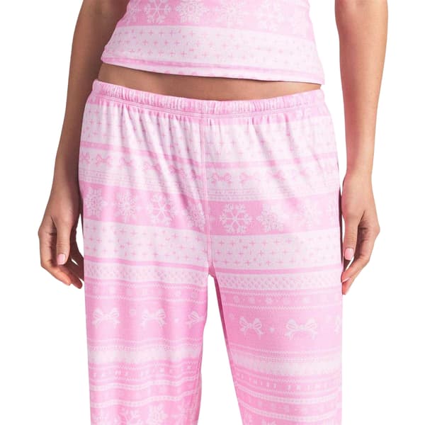 Skims Dam Pointelle Fair Isle Pyjamabyxor