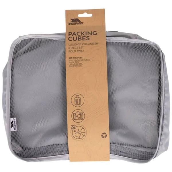 Trespass Cubert Packing Cube Set (Pack of 6)