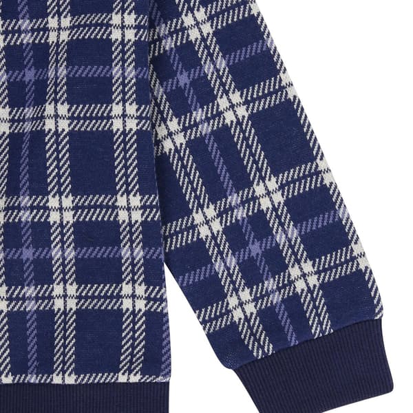 Lilly & Sid Childrens/Kids Checked Hoodie