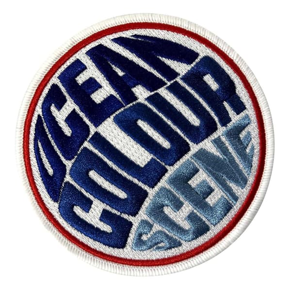 Ocean Colour Scene Woven Fisheye Logo Patch