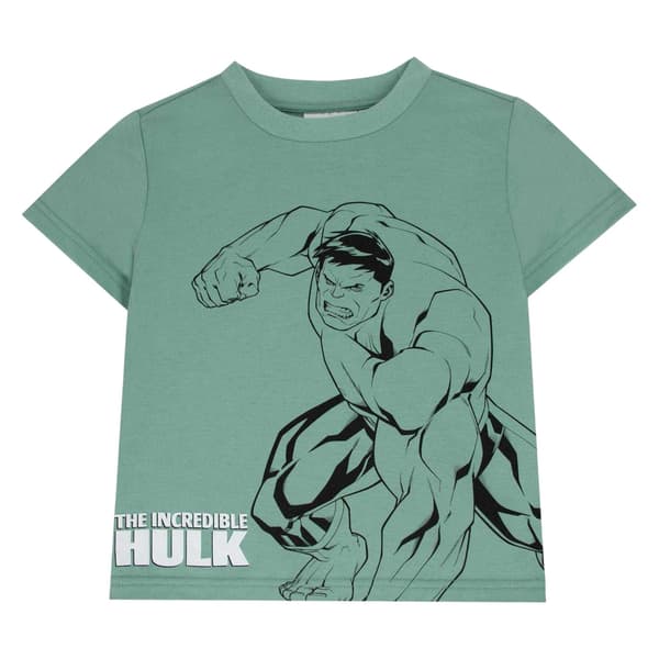 Hulk Childrens/Kids Logo Printed Top & Bottom Set