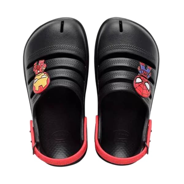 Marvel Childrens/Kids Spiderman & Iron Man Flat Flip Flops