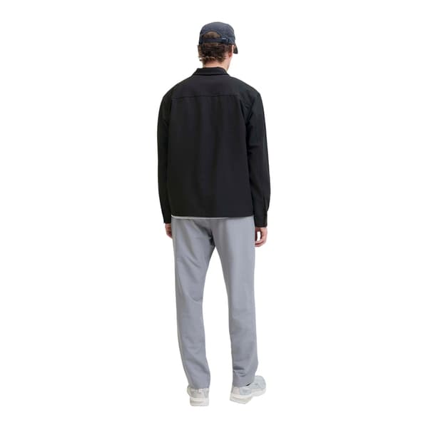 Jack And Jones Mens Commute Solid Long-Sleeved Shirt