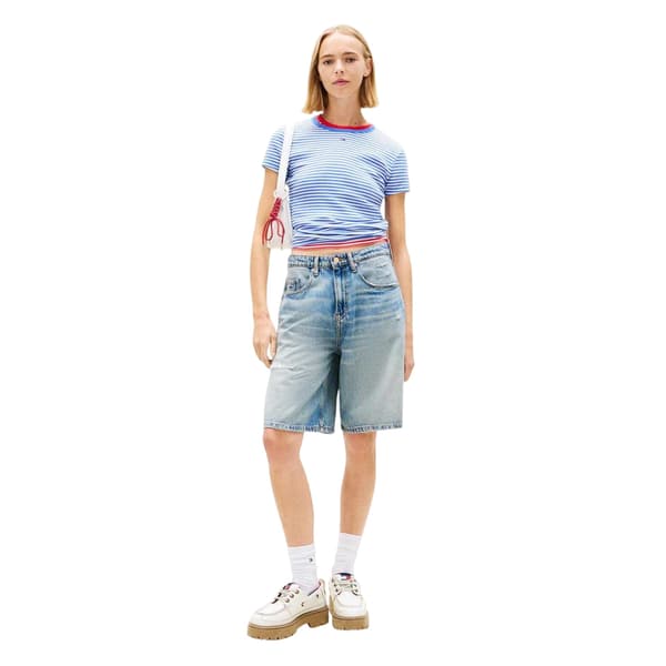 Tommy Jeans T-shirt i bomull för dam