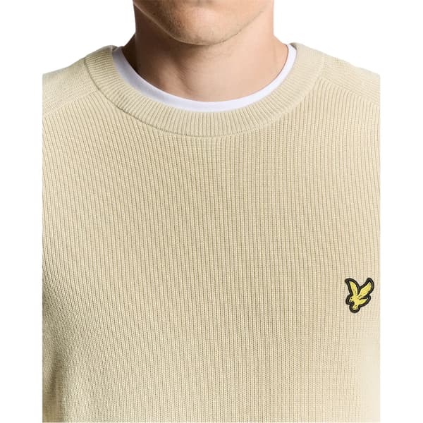 Lyle & Scott Herrtröja med ribbad raglan