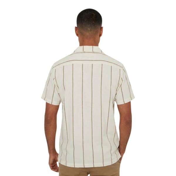 Threadbare Mens Striped Regular Shirt
