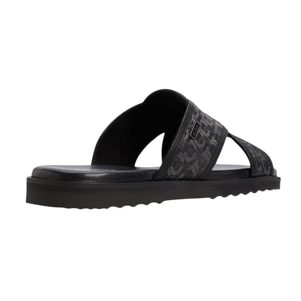 Where's That From Womens/Ladies Floral Pattern Raffia Flat Slides