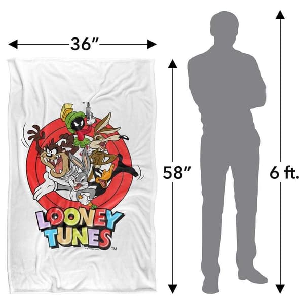 Looney Tunes Characters Soft Touch Blanket