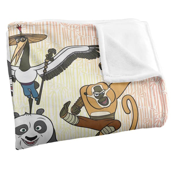 Kung Fu Panda Silky Soft Touch Blanket