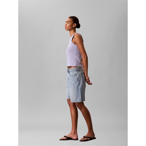 Calvin Klein Dam Enfärgad Linne
