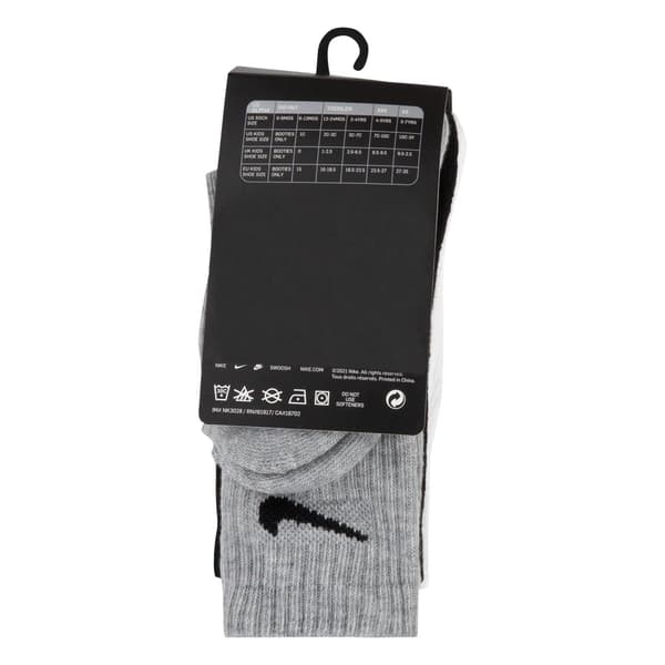 Nike Barn/Kids Logotyp Crew Strumpor (3-pack)