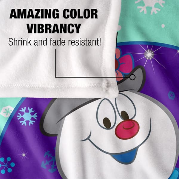 Frosty The Snowman Headshot Blanket