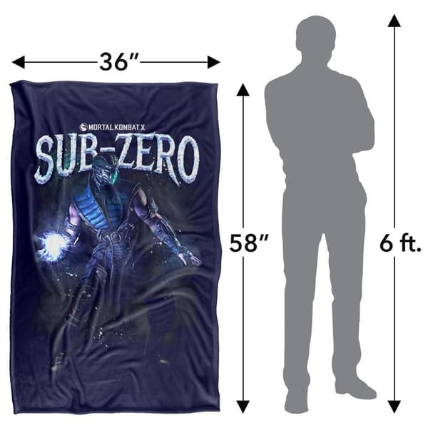 Mortal Kombat Subzero Mjuk Filt